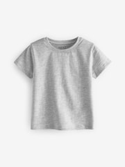 Multi Colour 100% Cotton Short Sleeve T-Shirts 7 Pack (3mths-7yrs) - Image 9 of 10