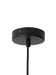 Leitmotiv Cobalt Blue W. White Rayado Pendant Lamp - Image 3 of 3