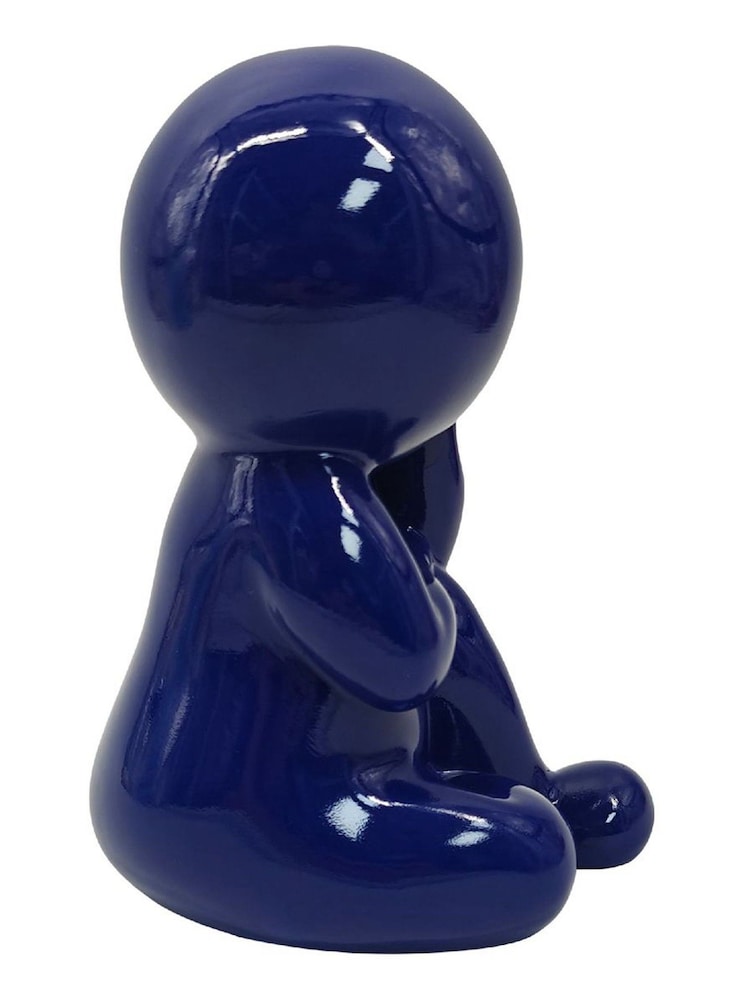 Present Time Cobalt Blue Amigo Dreaming Medium Statue - Image 1 of 4 Present Time Cobalt Blue Amigo Dreaming Medium Statue - Image 1 of 4