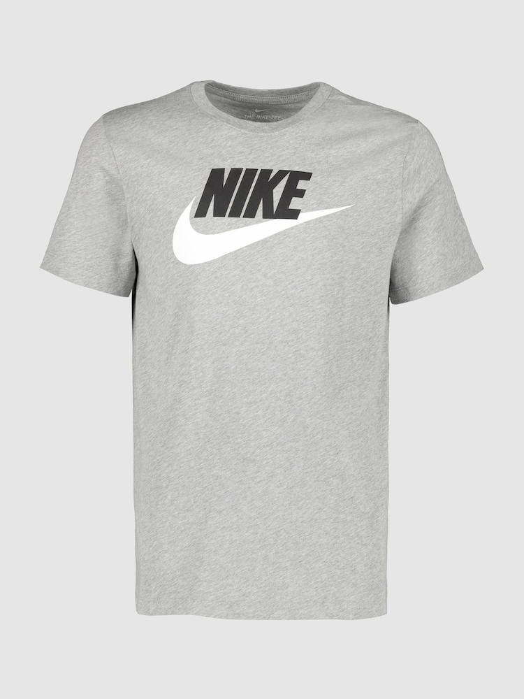 Nike Grey Icon Futura T-Shirt - Image 6 of 6