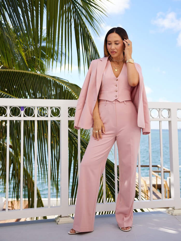 Myleene Klass Pink Tailored Trousers - Image 2 of 6