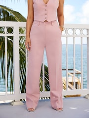 Myleene Klass Pink Tailored Trousers - Image 3 of 6