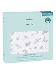 Aden + Anais Animal Одеяло Kingdom из органического хлопкового муслина Dream - Изображение 2 4