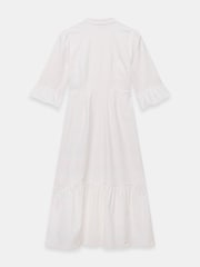 Vestido Midi de Pana de Terciopelo Menta - Imagen 7 de 7