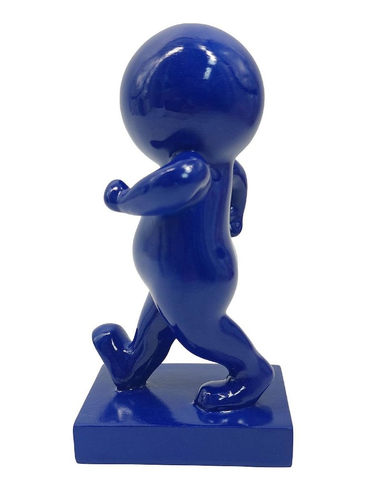 Present Time Cobalt Blue Amigo Walking Medium Statue - Image 3 of 3 Present Time Cobalt Blue Amigo Walking Medium Statue - Image 3 of 3