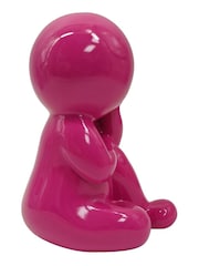 Present Time Bright Pink Amigo Dreaming Medium Statue - Image 2 of 4