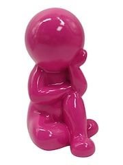 Present Time Bright Pink Amigo Dreaming Medium Statue - Image 3 of 4