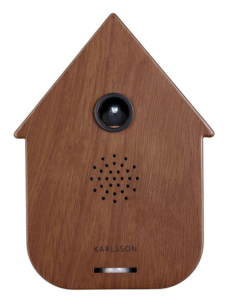 Karlsson Dark Wood Modern Cuckoo Sound Box - Image 2 of 5 Karlsson Dark Wood Modern Cuckoo Sound Box - Image 2 of 5