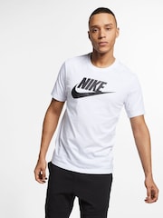 Wit/zwart - Nike Icon Futura T-shirt - Image 1 of 12