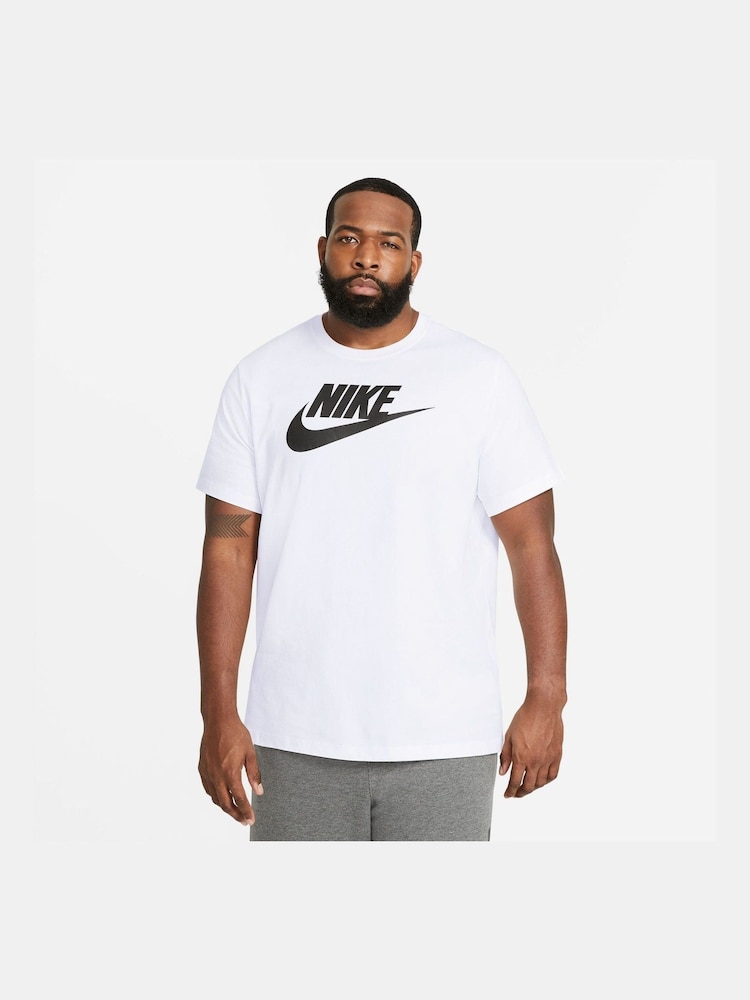 Wit/zwart - Nike Icon Futura T-shirt - Image 5 of 12