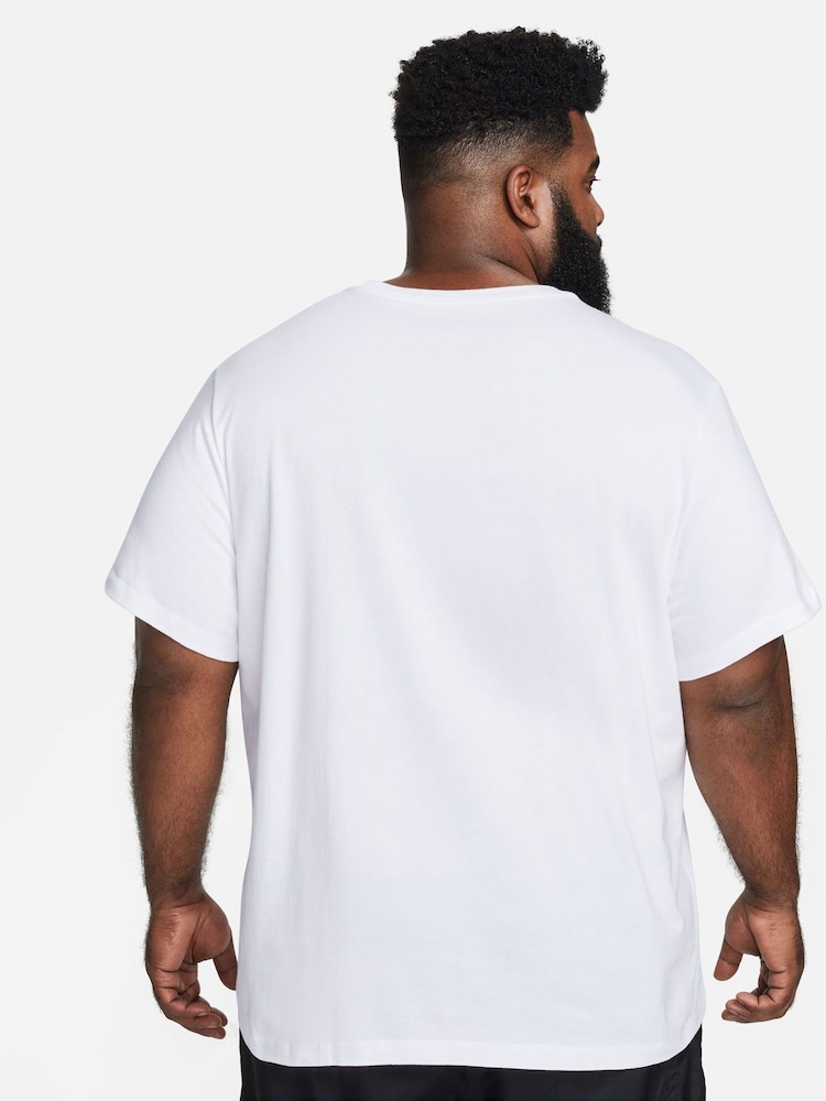 Wit/zwart - Nike Icon Futura T-shirt - Image 8 of 12