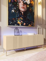 Frank Olsen Natural Stone Iona TV Unit - Image 3 of 9