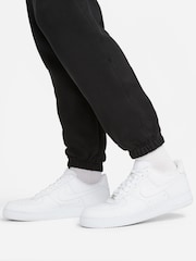 Nike Black Club Cuffed Joggers - Image 13 of 16