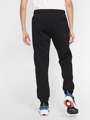 Nike Black Club Cuffed Joggers - Image 2 of 16