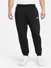 Nike Black Club Cuffed Joggers - Image 8 of 16