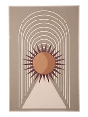 Present Time Multicolor Arco Sol Wall Art - Image 1 of 3