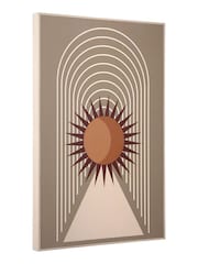Present Time Multicolor Arco Sol Wall Art - Image 2 of 3