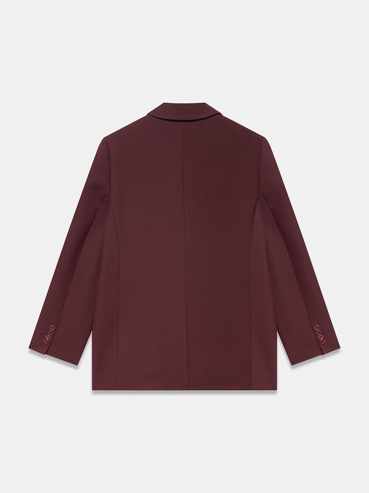 Mint Velvet Red Single Breasted Blazer - Image 8 of 8 Mint Velvet Red Single Breasted Blazer - Image 8 of 8