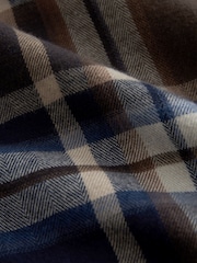 Navy Blue Check Long Sleeve Shirt - Image 7 of 7