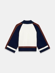 Mint Velvet Cream Colour Block Wide Sleeve Knit Top - Image 7 of 7