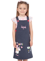 Character Grey/Pink Peppa Pig Dress - Image 6 of 8