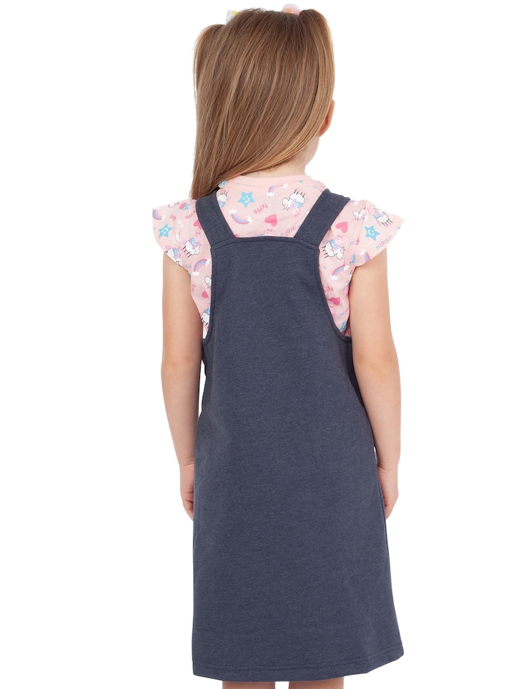 Character Grey/Pink Peppa Pig Dress - Image 7 of 8
