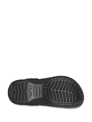 Crocs Black Classic Fluffy Lined Platform Clogs - Image 4 of 4