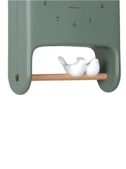Karlsson Jungle Green Love Birds Jungle Wall Clock - Image 4 of 5