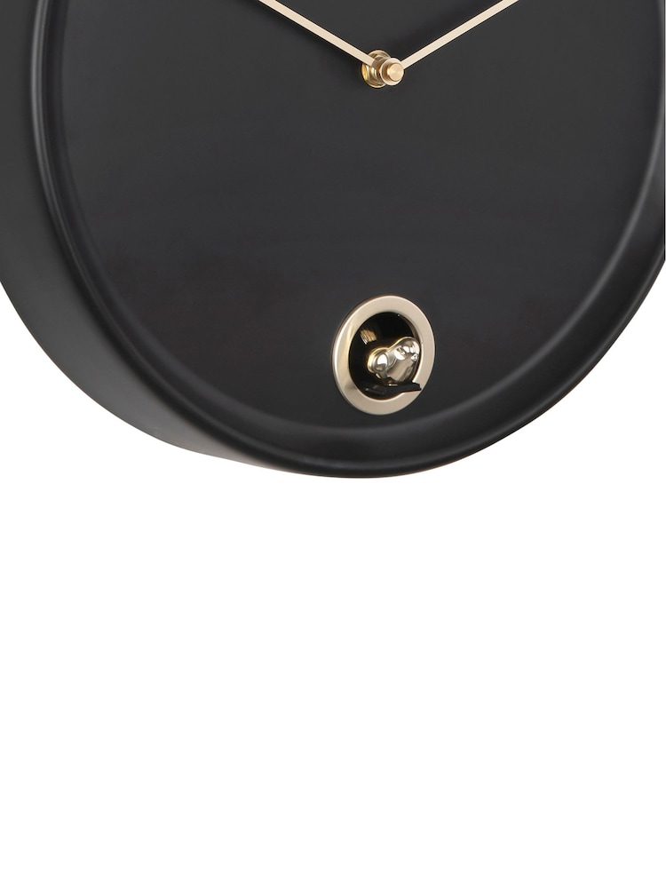 Karlsson Black Esencia Cuckoo Wall Clock - Image 5 of 5