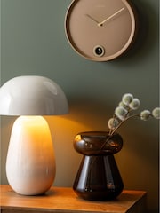 Karlsson Mocha brown Esencia Cuckoo Wall Clock - Image 1 of 5