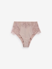 B by Ted Baker Формирующий серо-коричневый коричневый бриджи с высокой талией - Image 7 of 7