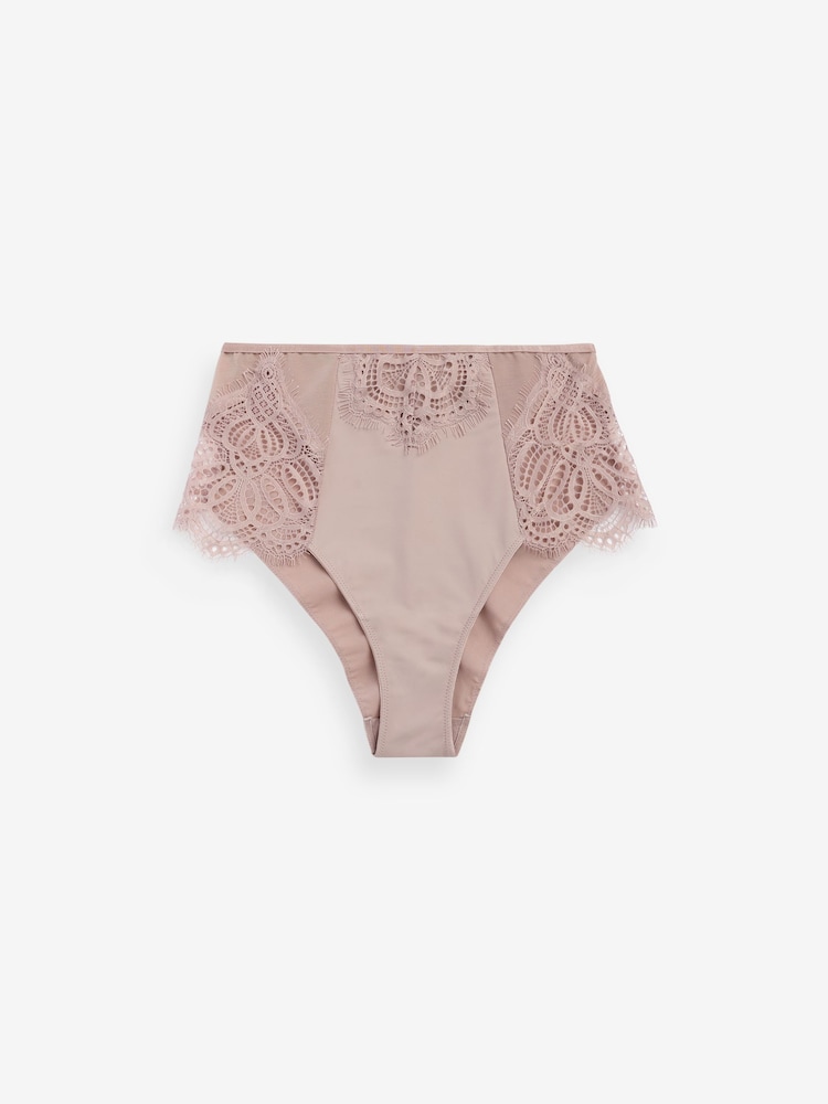 B by Ted Baker Формирующий серо-коричневый коричневый бриджи с высокой талией - Image 7 of 7
