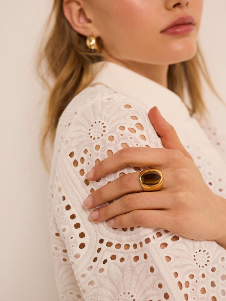 Mint Velvet Resin Ring - Imagen 4 de 4