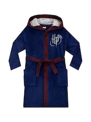 Character Blue/Grey Harry Potter Dressing Gown And Pyjamas Set - Image 4 of 7