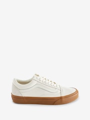 Кремовый - Женские кроссовки Vans Old Skool - Изображение 1 из 5