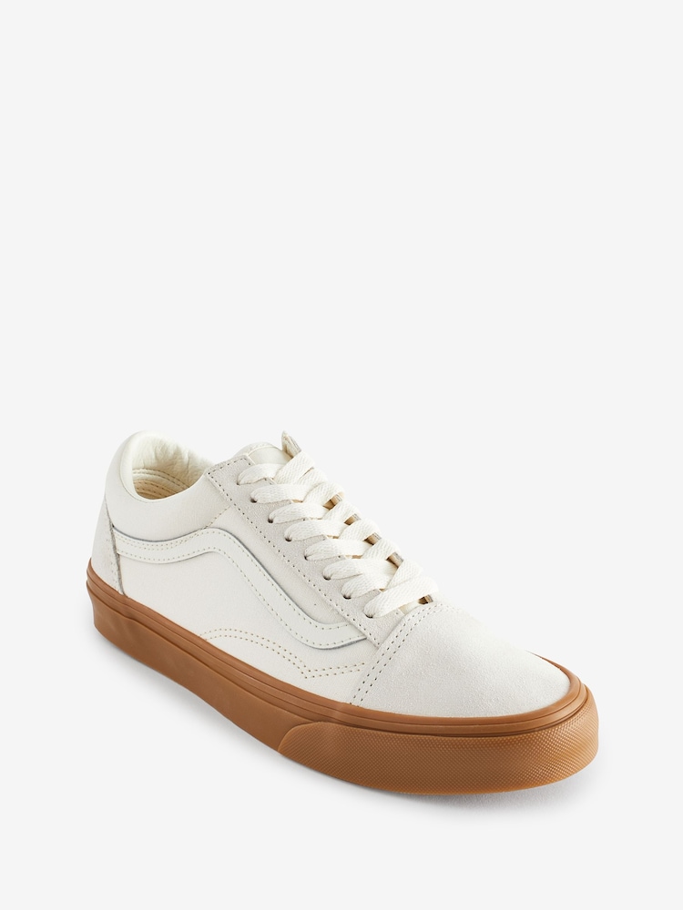 Кремовый - Женские кроссовки Vans Old Skool - Изображение 2 из 5