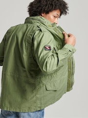 Superdry Green Vintage M65 Military Jacket - Image 2 of 6
