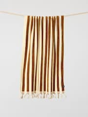 SlowTide Cabana Fringe Artistic Beach Towel - Image 4 de 6