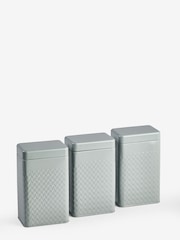 Set of 3 Charcoal Grey Oakley Storage Tins - Image 5 of 5