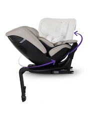 Silver Cross Natural Taupe Motion 3 All Size Car Seat - Image 3 of 6