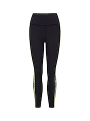 Pour Moi Black Energy Panelled Full Length Sports Leggings - Image 4 of 5
