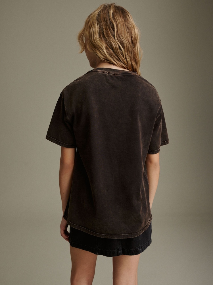 Grey Rolling Stones Oversized T-Shirt (3-16yrs) - Image 2 of 7