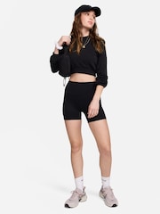 Nike Black Dri-FIT One High Waisted 5 Cycling Shorts - Image 8 of 9