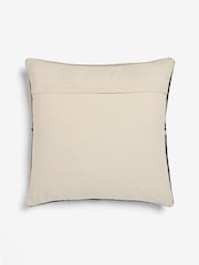 French Connection Black Sundial Woven Wool Cushion - Image 3 of 3