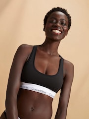 Calvin Klein Modern Cotton Logo Bralette - Image 1 of 5