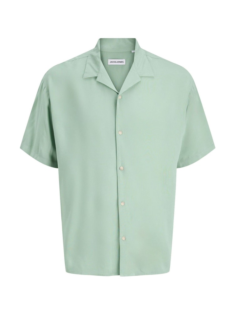 JACK & JONES Green Printed Resort Shirt - Image 6 of 6 JACK & JONES Green Printed Resort Shirt - Image 6 of 6