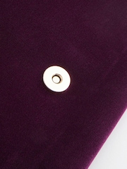 Lila - Clutch-Tasche mit abnehmbarer Umhängekette - Bild 6 von 8
