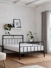 Dark Grey Hanson Metal Bed Frame - Image 1 of 5