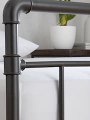 Dark Grey Hanson Metal Bed Frame - Image 4 of 5