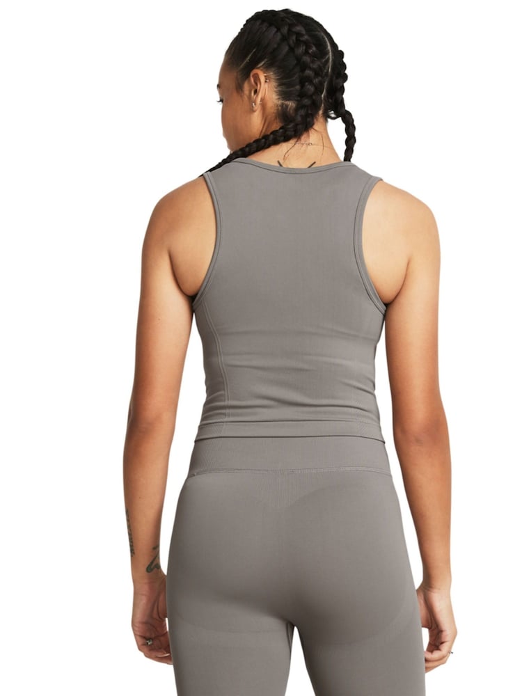 Under Armour Grey Train Seamless Tank - Image 2 of 5